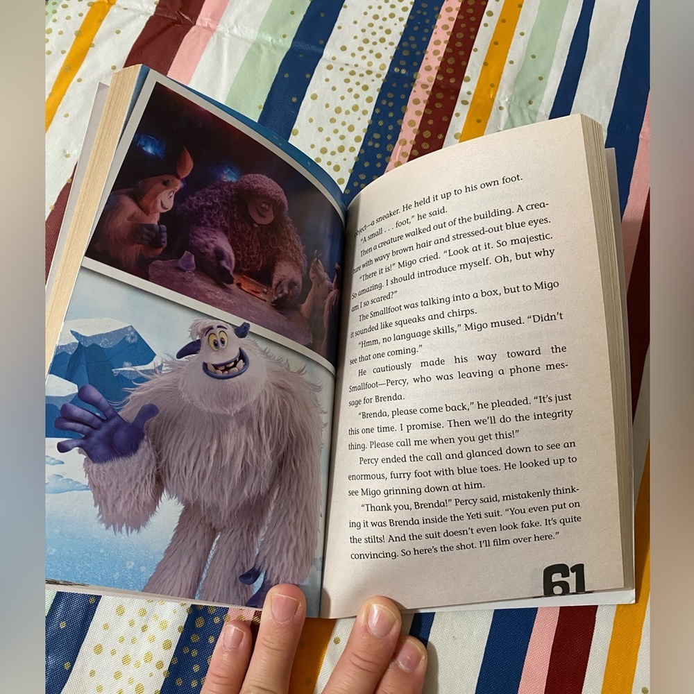 Small Foot Movie Novelization​‎ NWOT - Picture 4 of 4